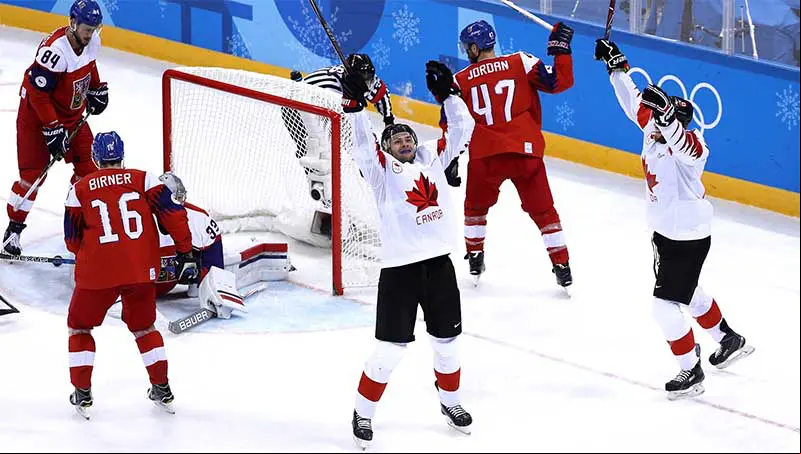 Ice hockey betting is very popular on international events