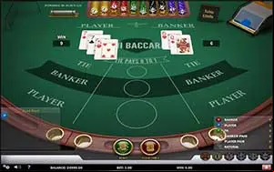 RNG online baccarat games for real money